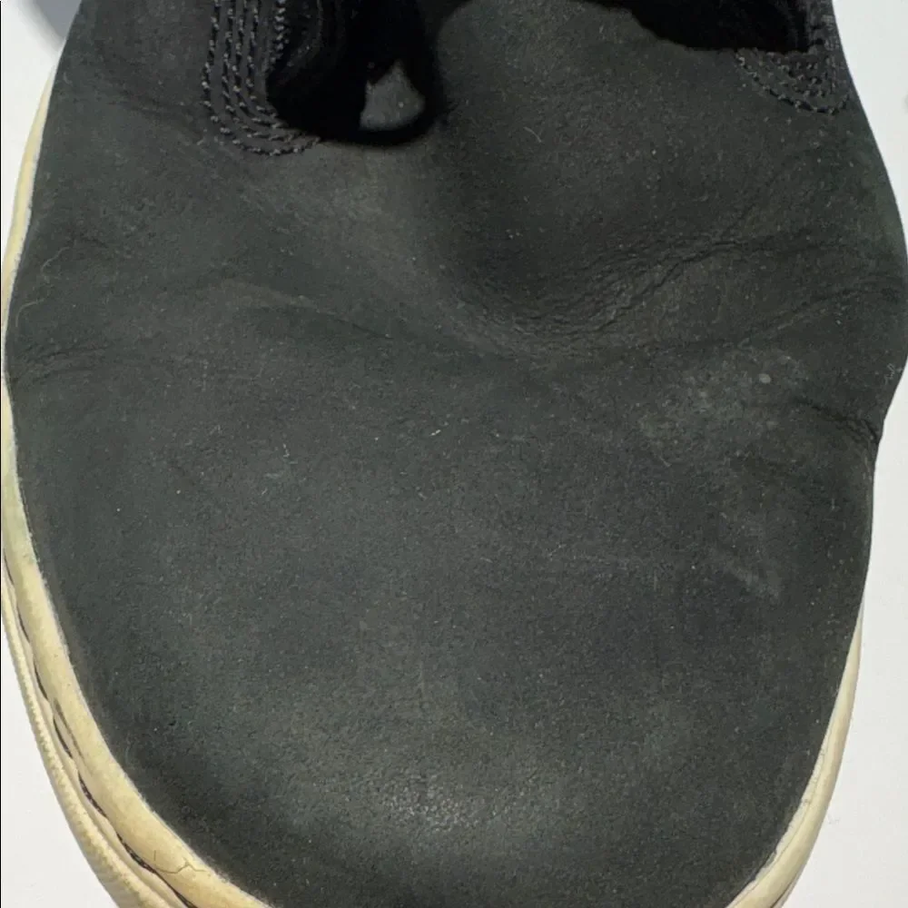 Timberland Black Boots with Red Laces